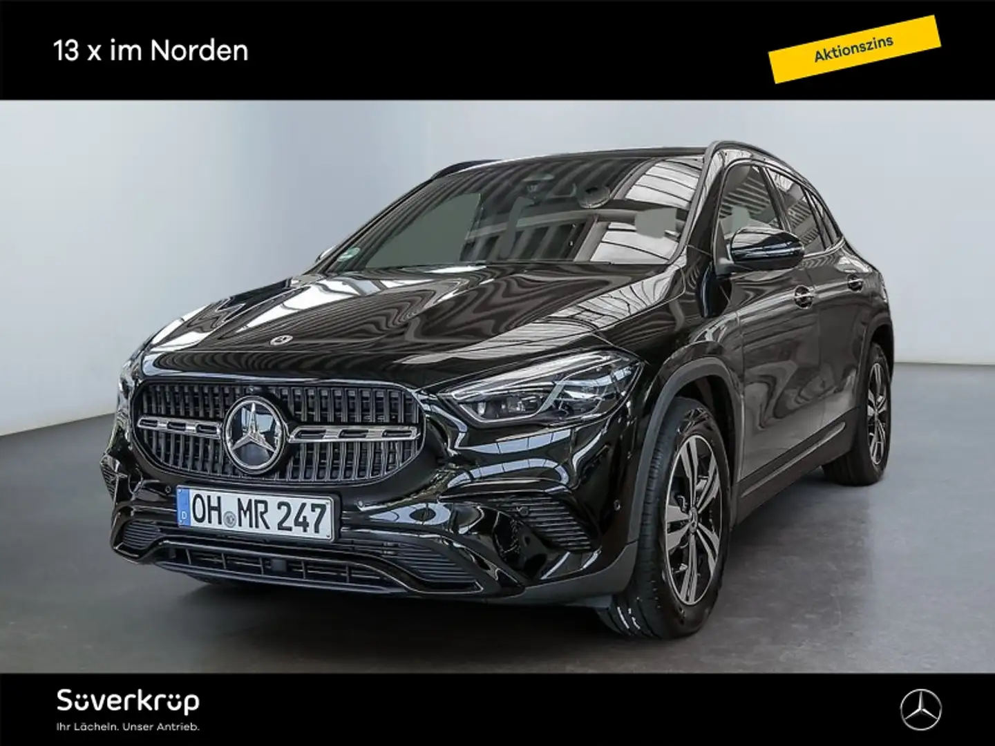Mercedes-Benz GLA 180 d PROGRESSIVE NIGHT SPUR AHK 360 PDC Schwarz - 1
