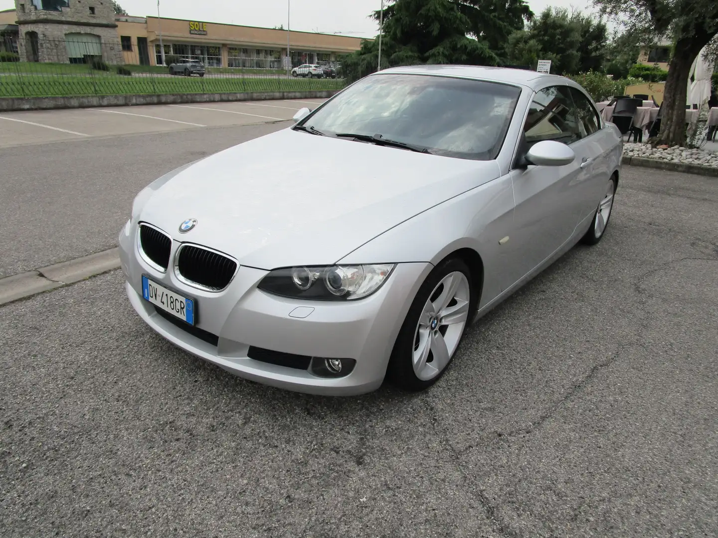 BMW 320 Serie 3 E93 Cabrio 320i Benzina 170cv Argento - 1