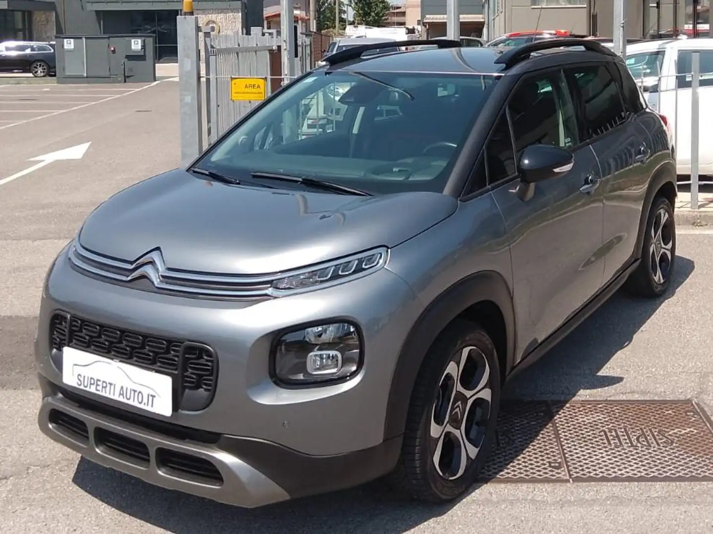 Citroen C3 C3 Aircross 1.2puretech full optional neopatentati Grigio - 1