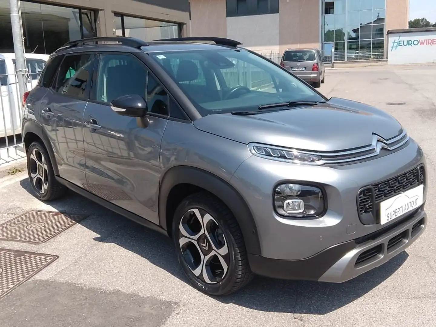 Citroen C3 C3 Aircross 1.2puretech full optional neopatentati Grigio - 2