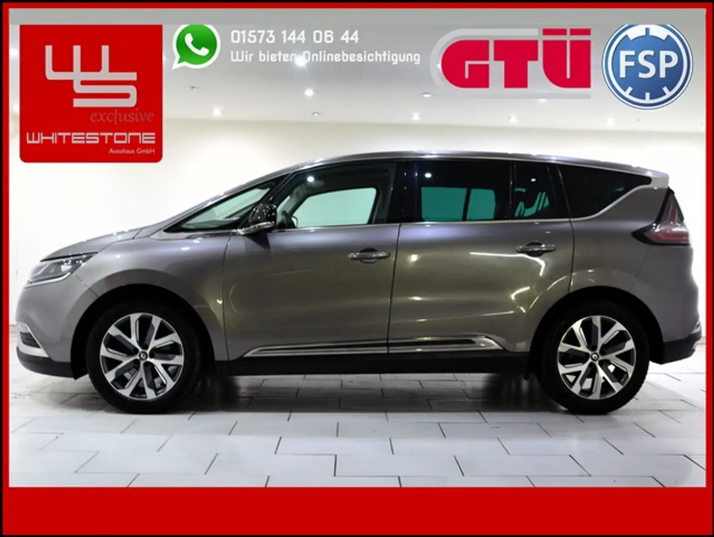 Renault Espace V Intens 1.6 TCe Aut ** 7 Sitze ** Voll Grau - 1