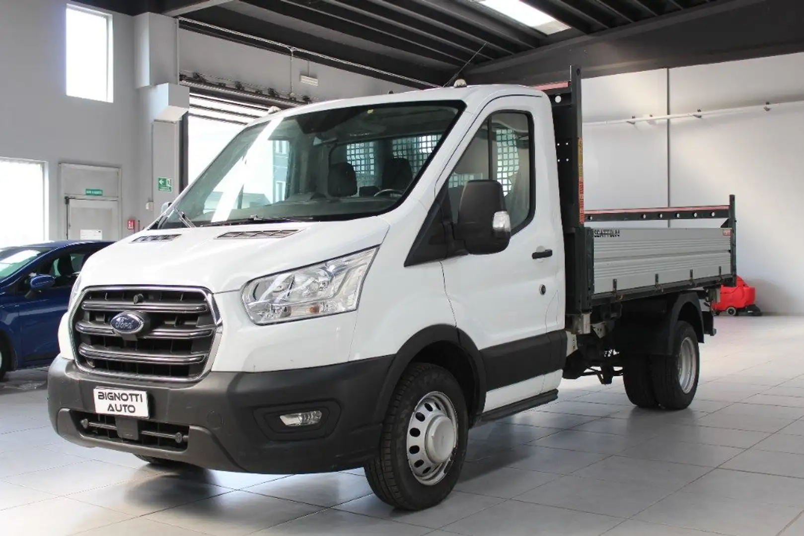 Ford Transit 350 2.0-RIBALTABILE RWD PM-RG CassTrend Scattolini Blanc - 2