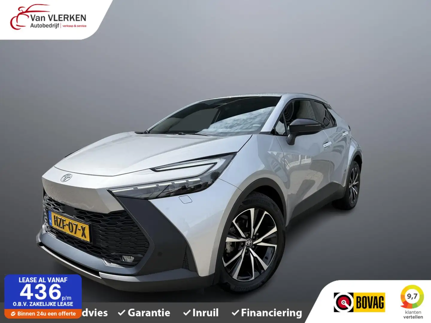 Toyota C-HR 1.8 Hybrid 140 Business Plus stoel+stuurverwarming Gris - 1