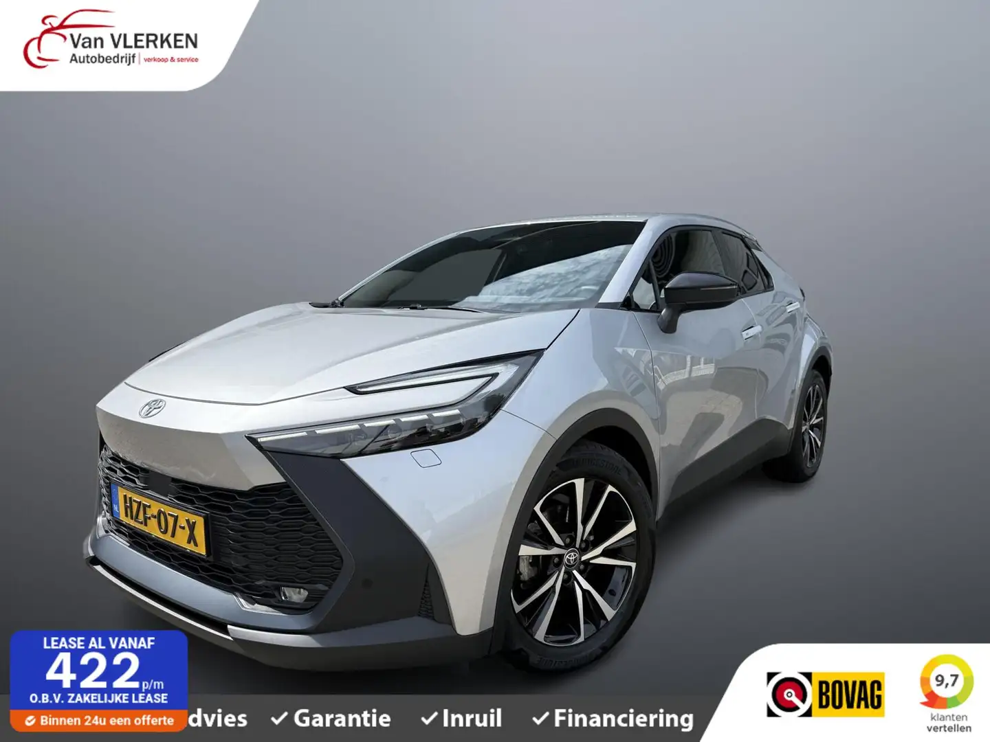 Toyota C-HR 1.8 Hybrid 140 Business Plus stoel+stuurverwarming Grijs - 1