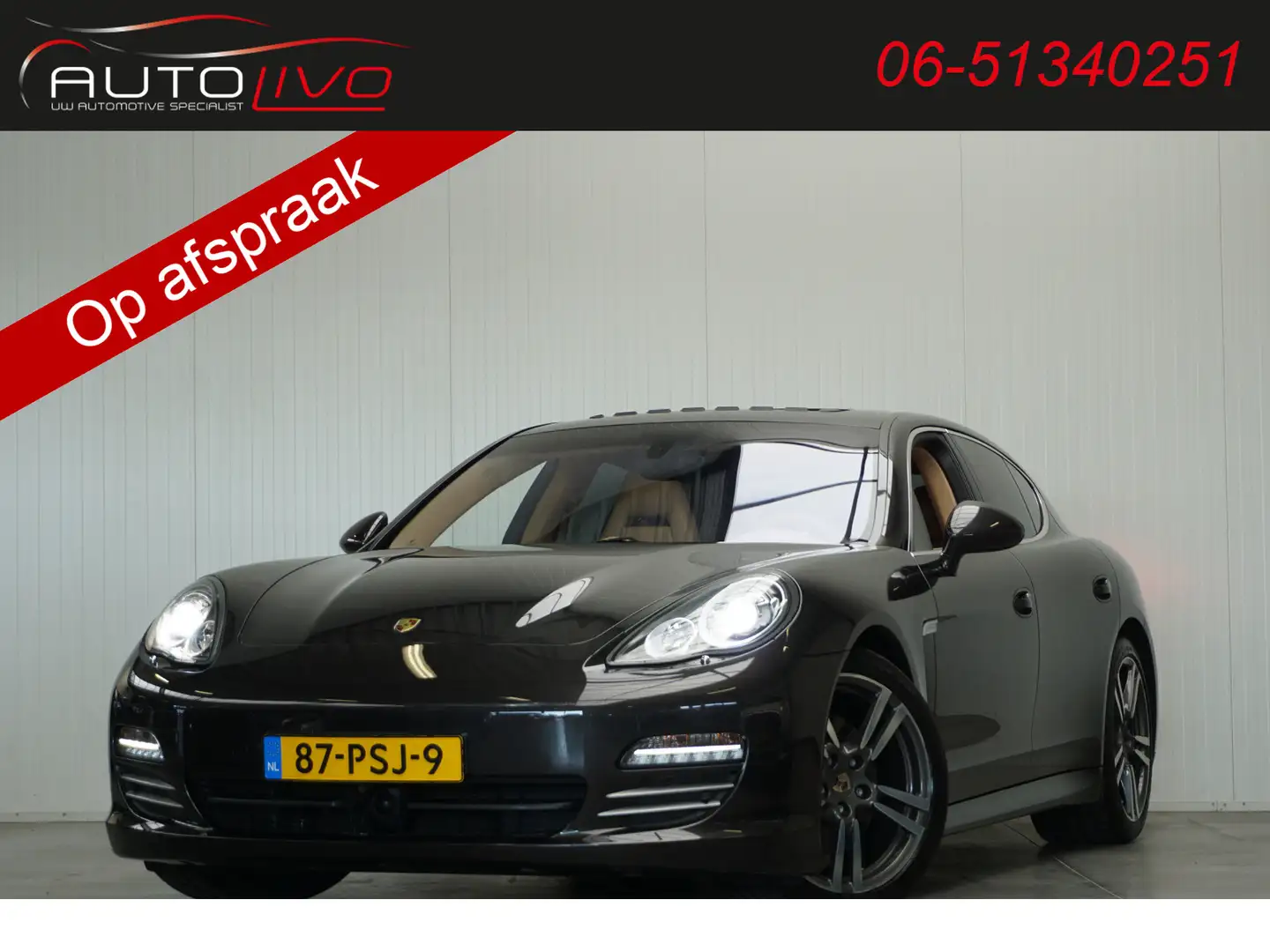 Porsche Panamera 4.8 4S NL AUTO! NAP! NIEUW! BOM VOL! Grijs - 1
