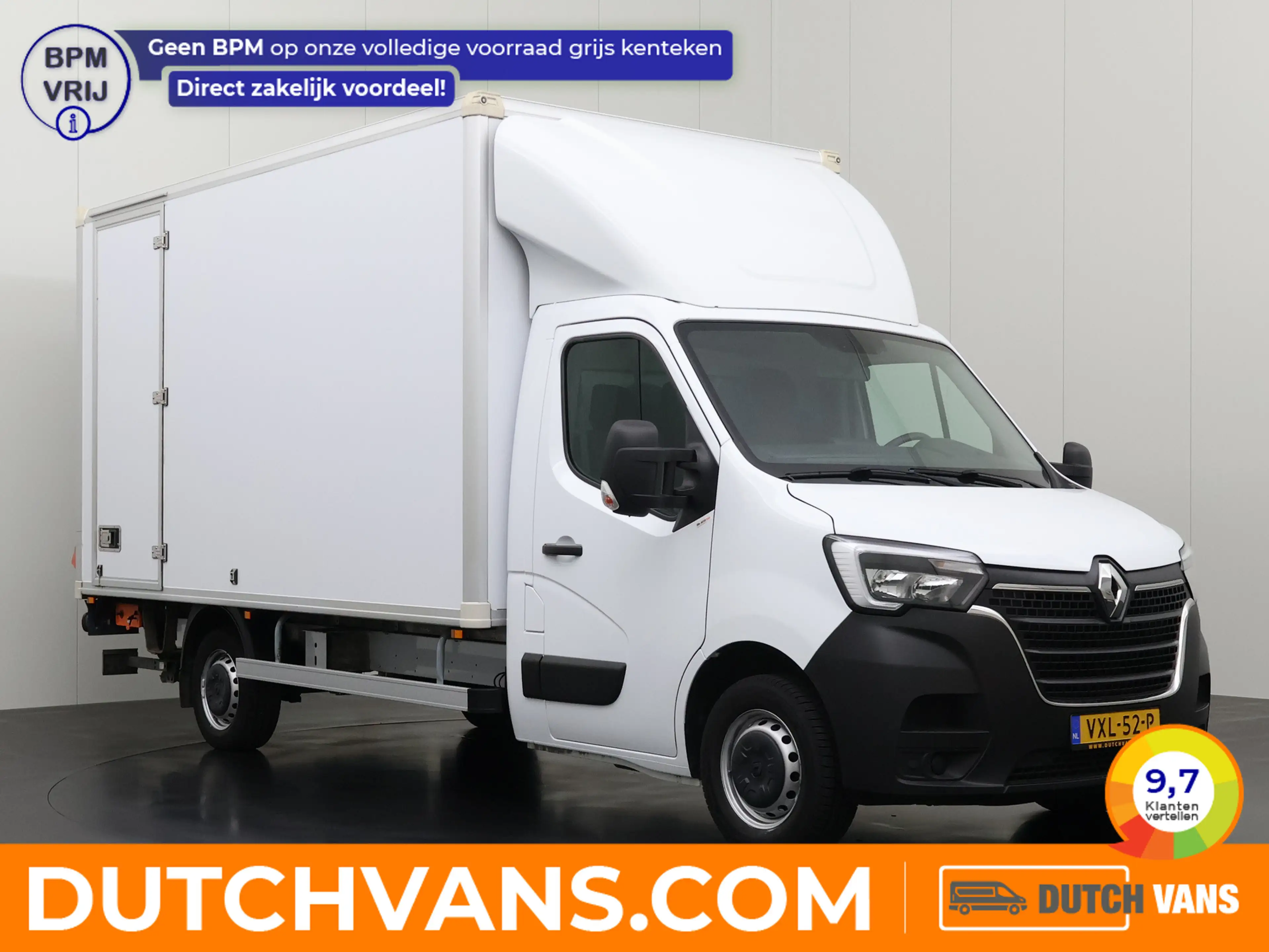 Renault Master 2.3DCi 165PK Bakwagen+Laadklep | Zijdeur | Dakspoi