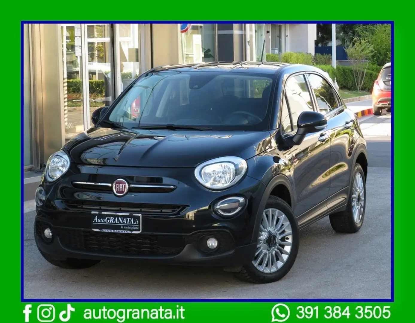 Fiat 500X 1.6 mjt 130cv Connect Navi+Carplay Nero - 1