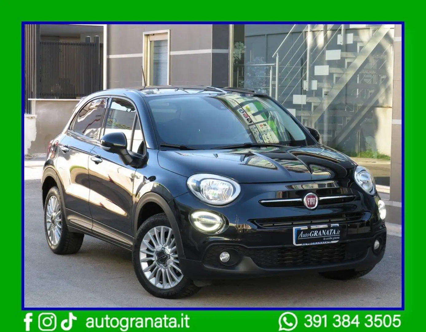 Fiat 500X 1.6 mjt 130cv Connect Navi+Carplay Nero - 2