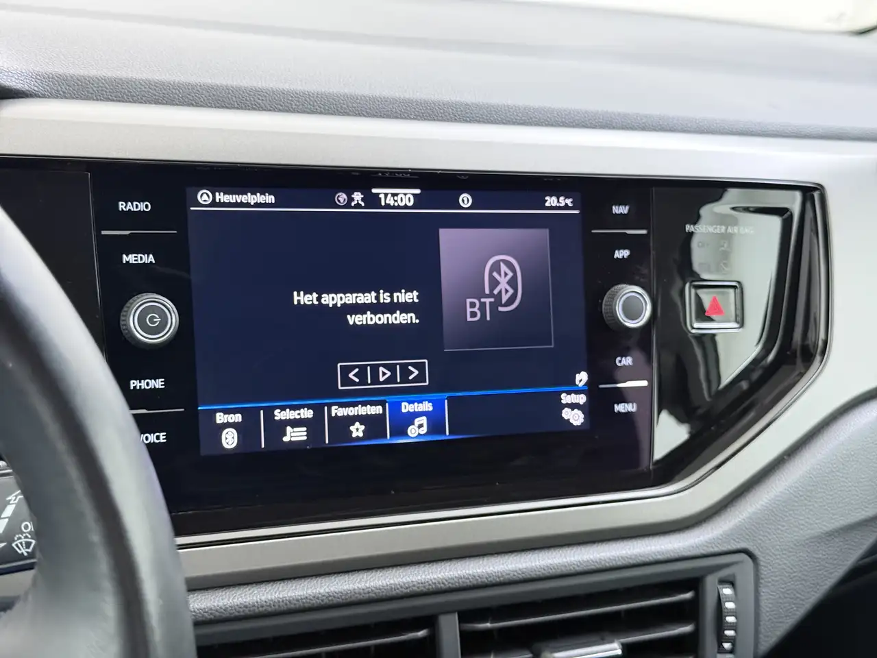 Volkswagen Polo 1.0TGI CNG 5Drs Adap.Cruise Apple Carplay Android, миниатюра 14