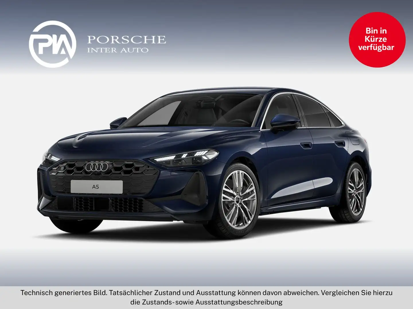 Audi A5 Limousine e-hybrid quattro 220 kW Blau - 2