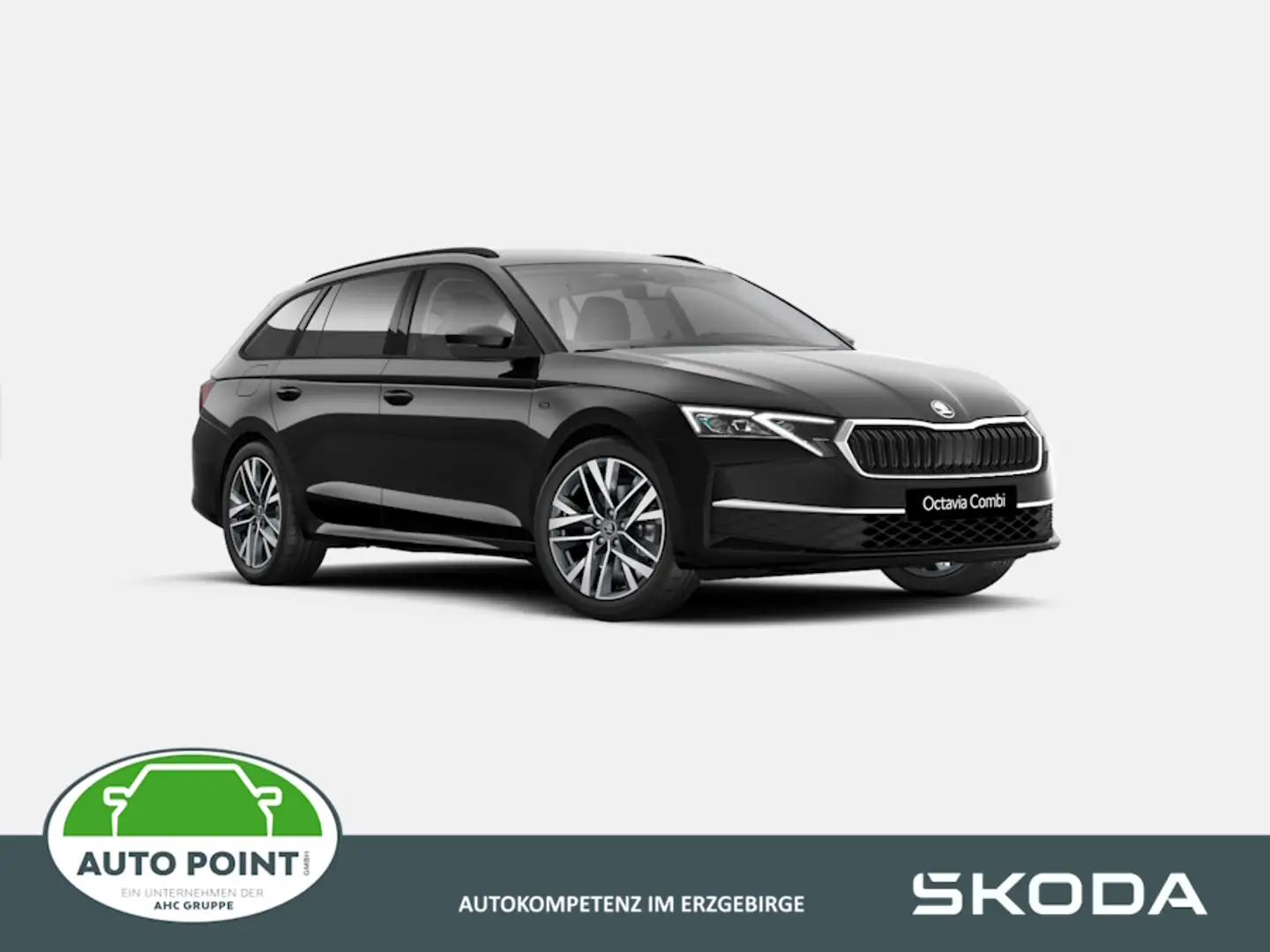 Skoda Octavia Combi Tour 2,0 TSI DSG 4x4 - Matrix - AHK - im Zul Schwarz - 1