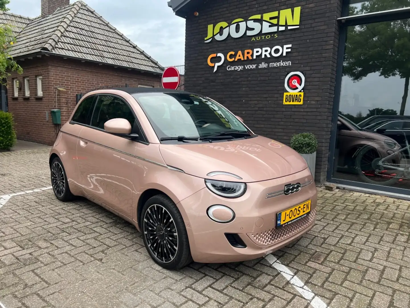Fiat 500 LA PRIMA 42 KWH Paars - 1