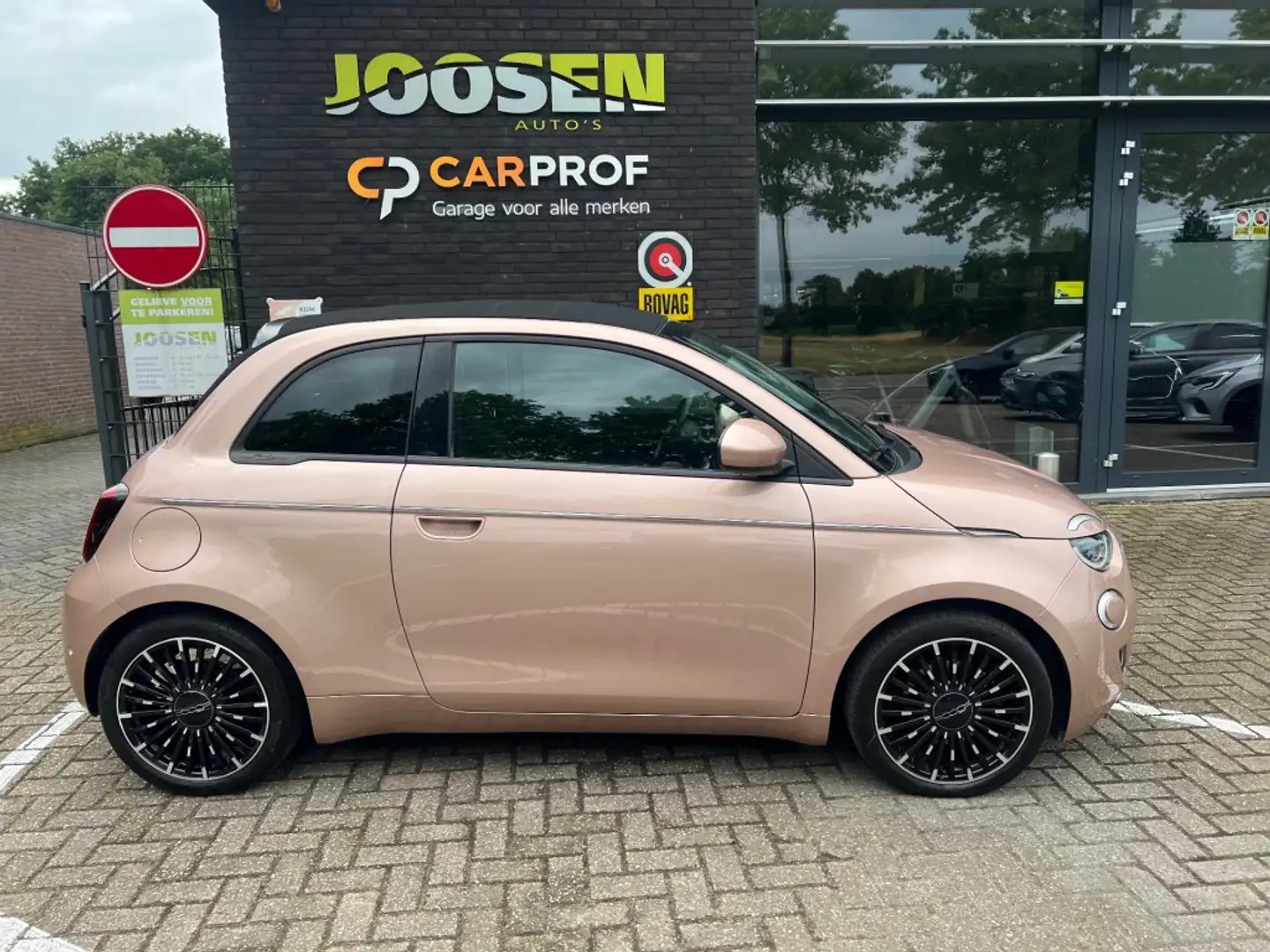 Fiat 500 LA PRIMA 42 KWH Paars - 2