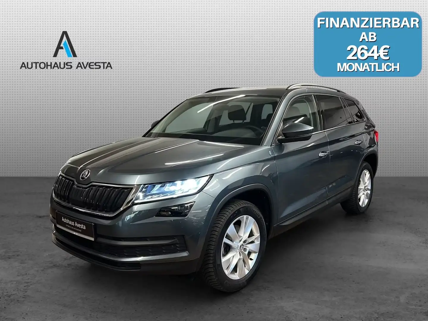 Skoda Kodiaq KODIAK 1.4 TSI AMBITION// AHK/ GARANTIE/ CARPLAY Grau - 1
