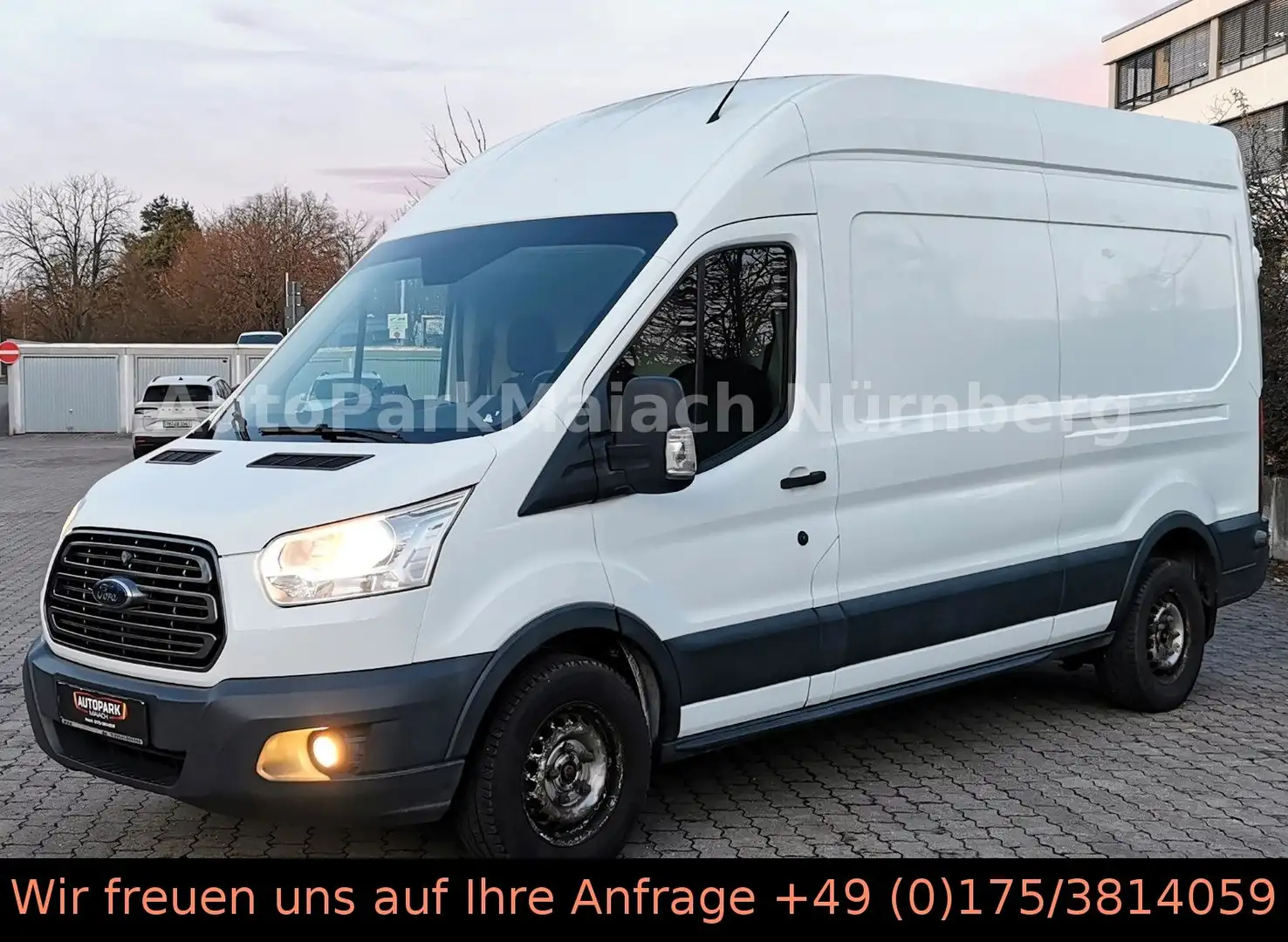 Ford Transit 350 L3H3 Trend/Klima/PDC/Kamera/AHK/2,Hd Blanc - 1