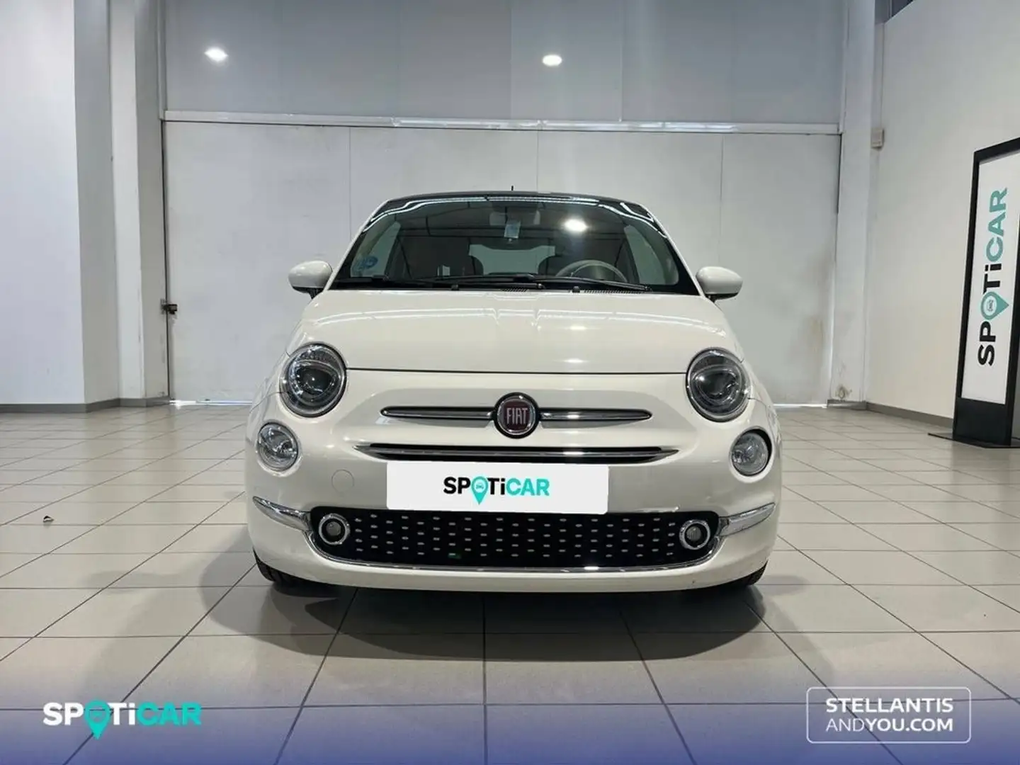 Fiat 500 1.0 Hybrid 51KW (70 CV) Monotrim Wit - 2