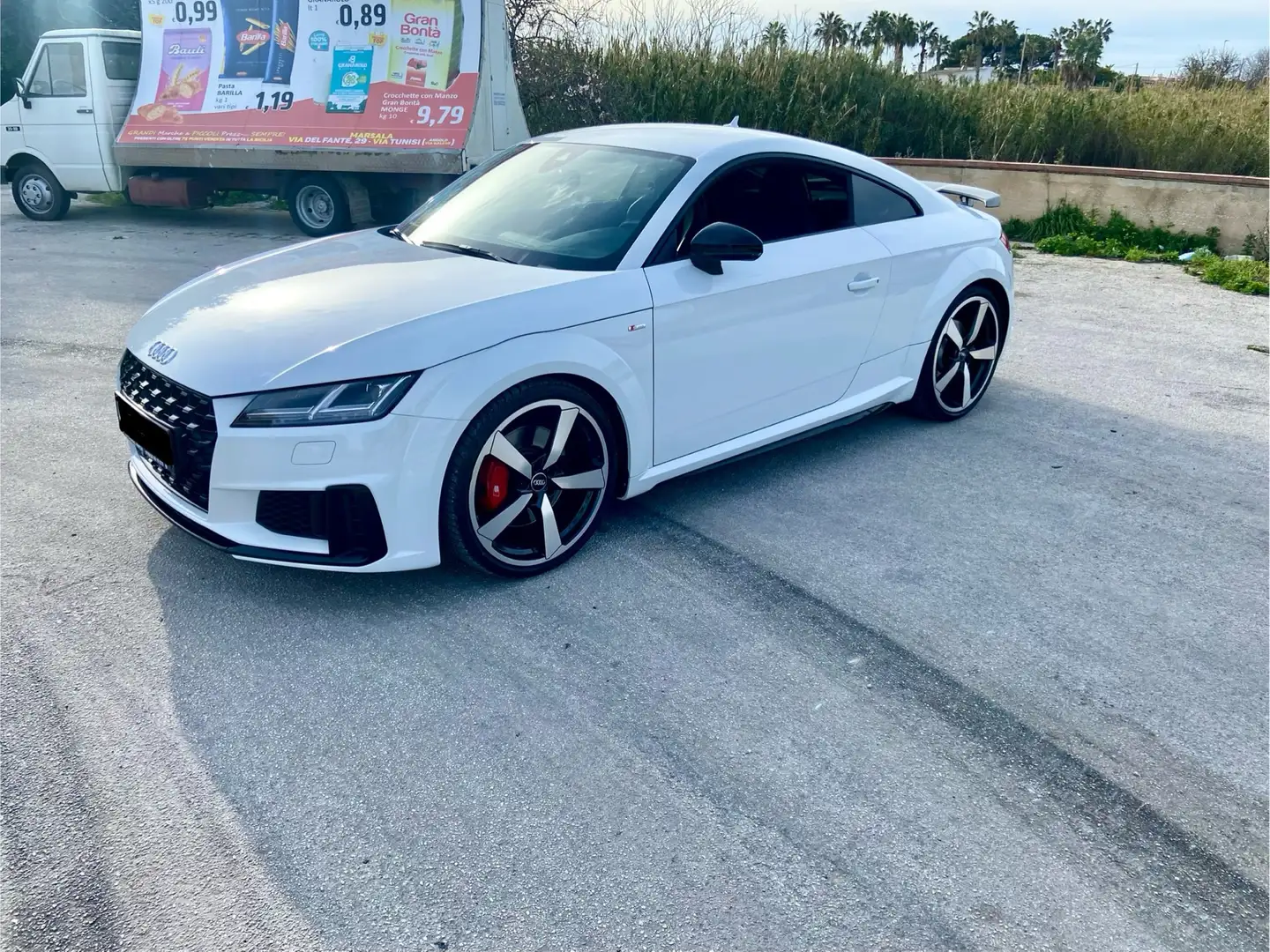 Audi TT Coupe 2.0 tfsi 45 competition S line s-tronic Bianco - 1