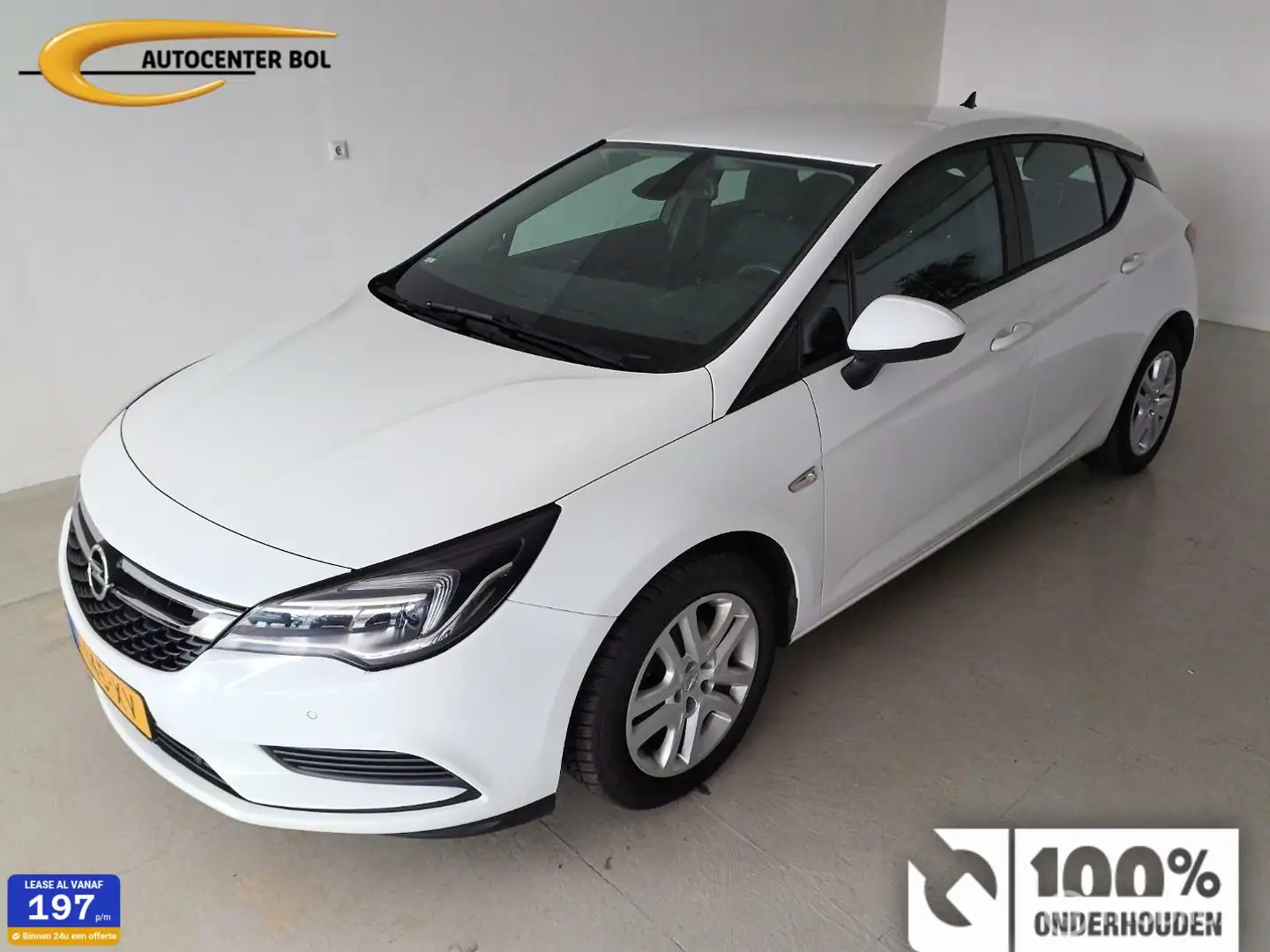 Opel Astra 1.0 Turbo Business Blanc - 1