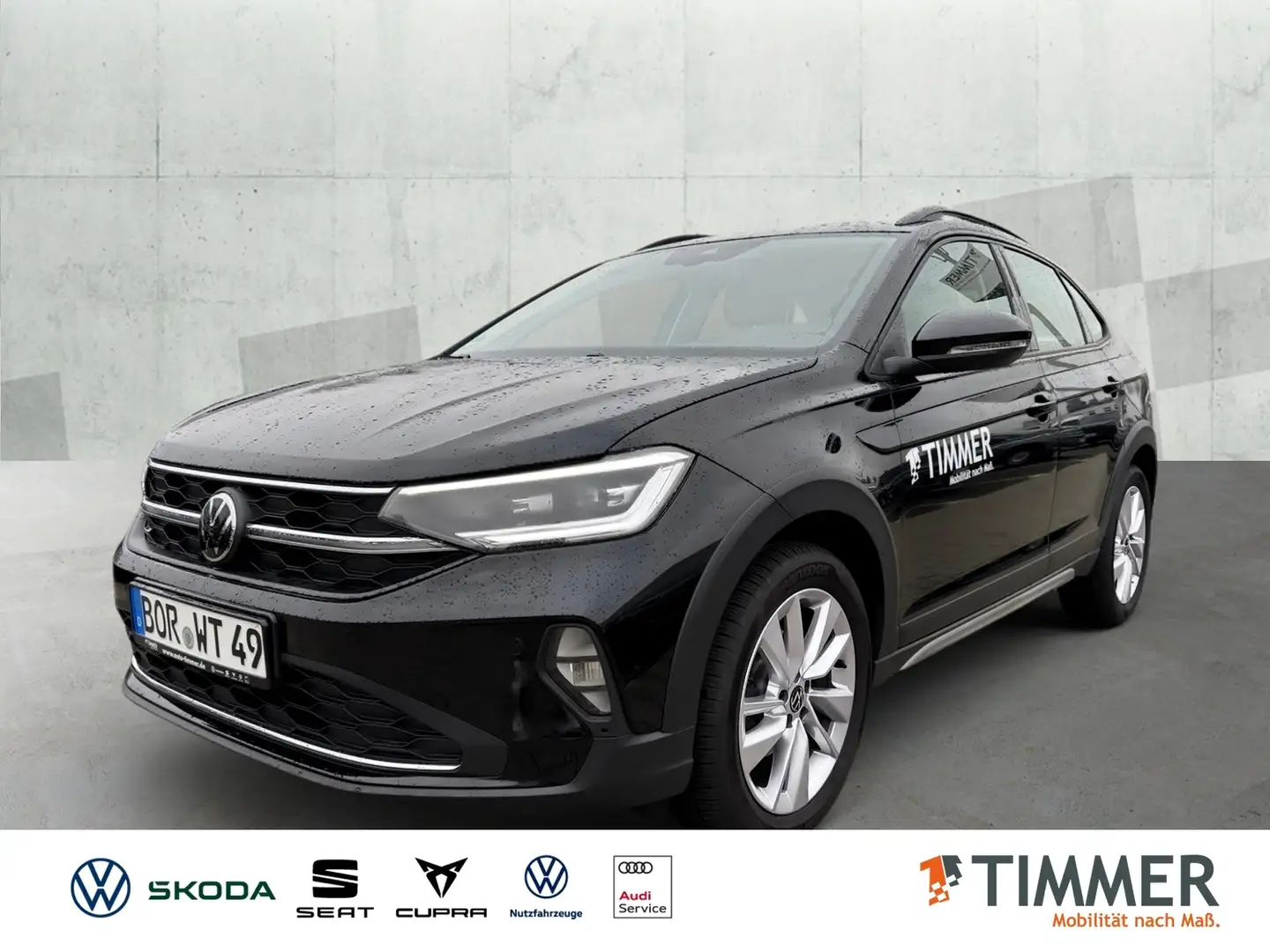 Volkswagen Taigo Life 1,0 l TSI DSG *NAVI*RÜCKFAHRKAM*ALU* Schwarz - 1