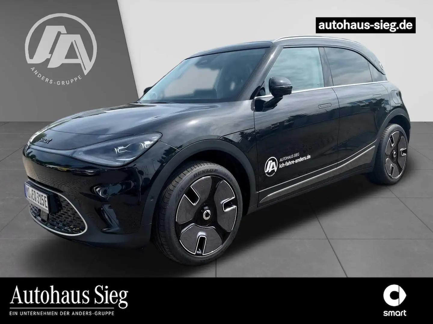 smart #1 Premium +Navi+Distronic+HUD+KeyLess+Pano+SHZ Zwart - 1