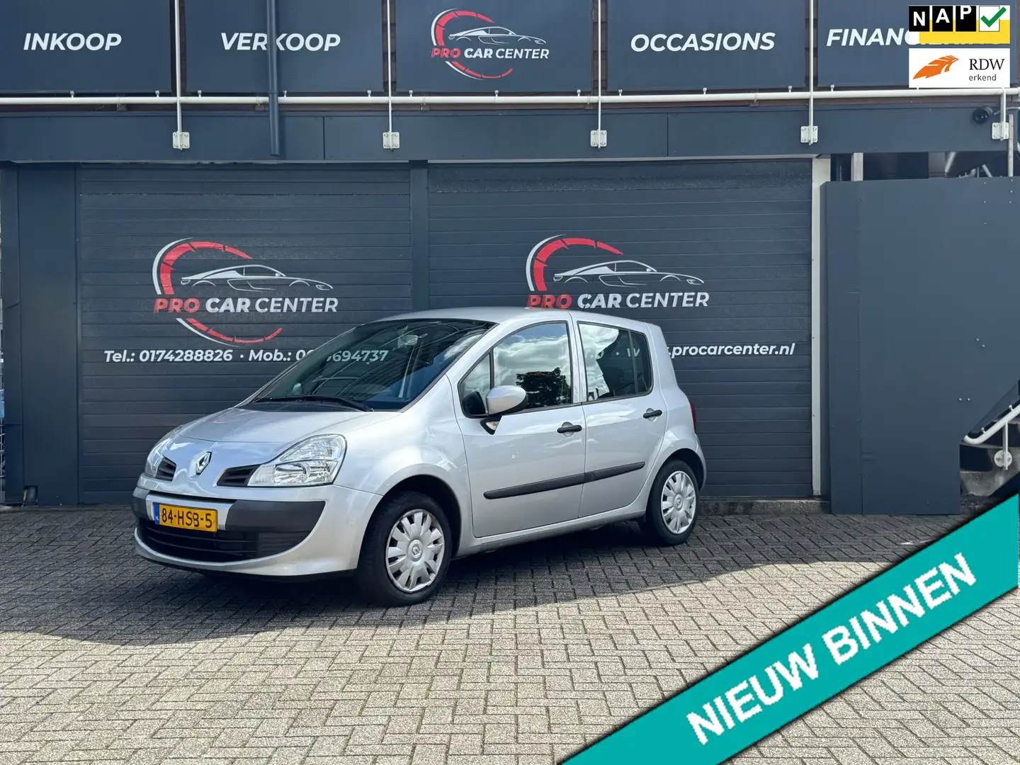 Renault Modus 1.2-16V Expression AIRCO|EL.RAMEN|APK|NAP Grau - 1