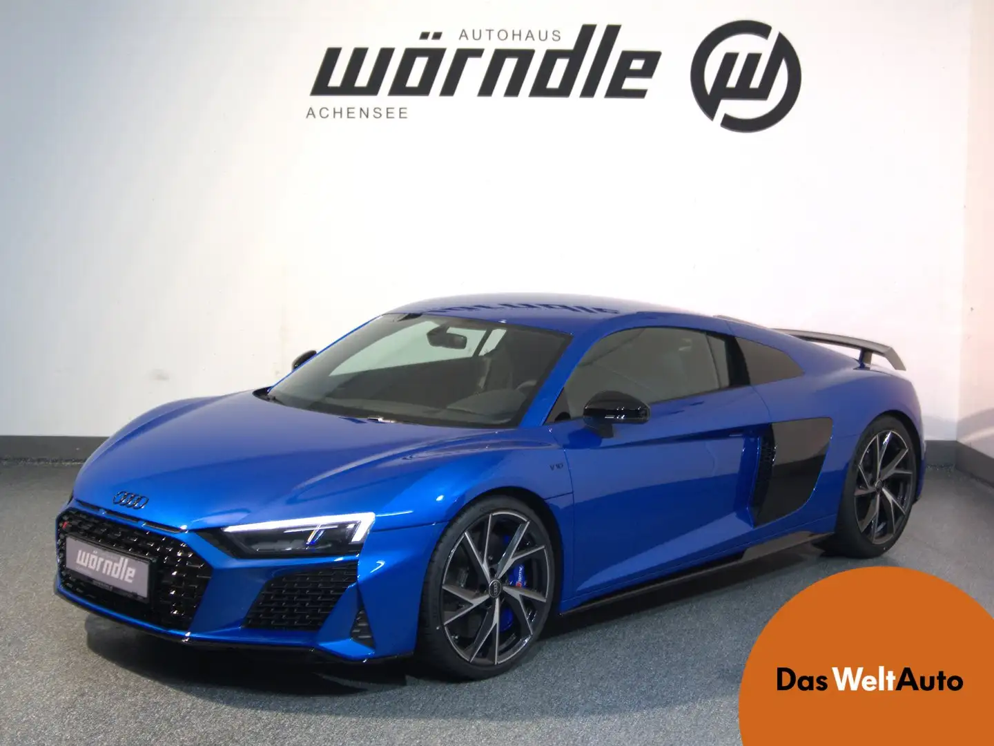 Audi R8 V10 performance quattro Blau - 1