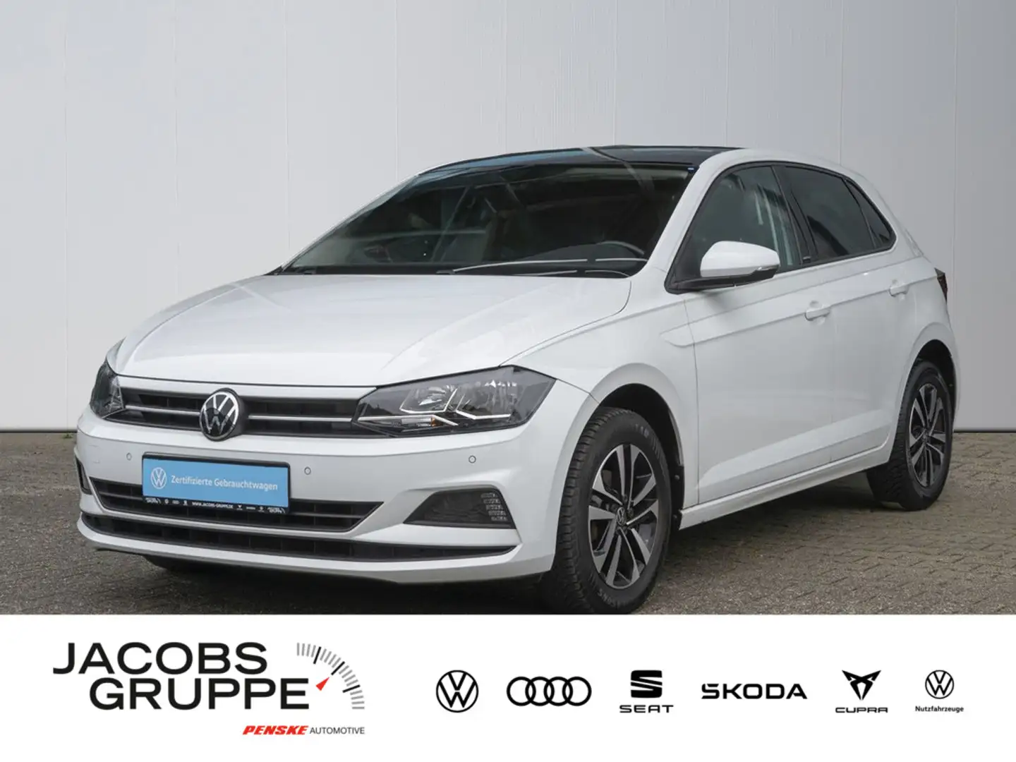 Volkswagen Polo 1.0 TSI United ACC,SHZ,PDC Bianco - 1