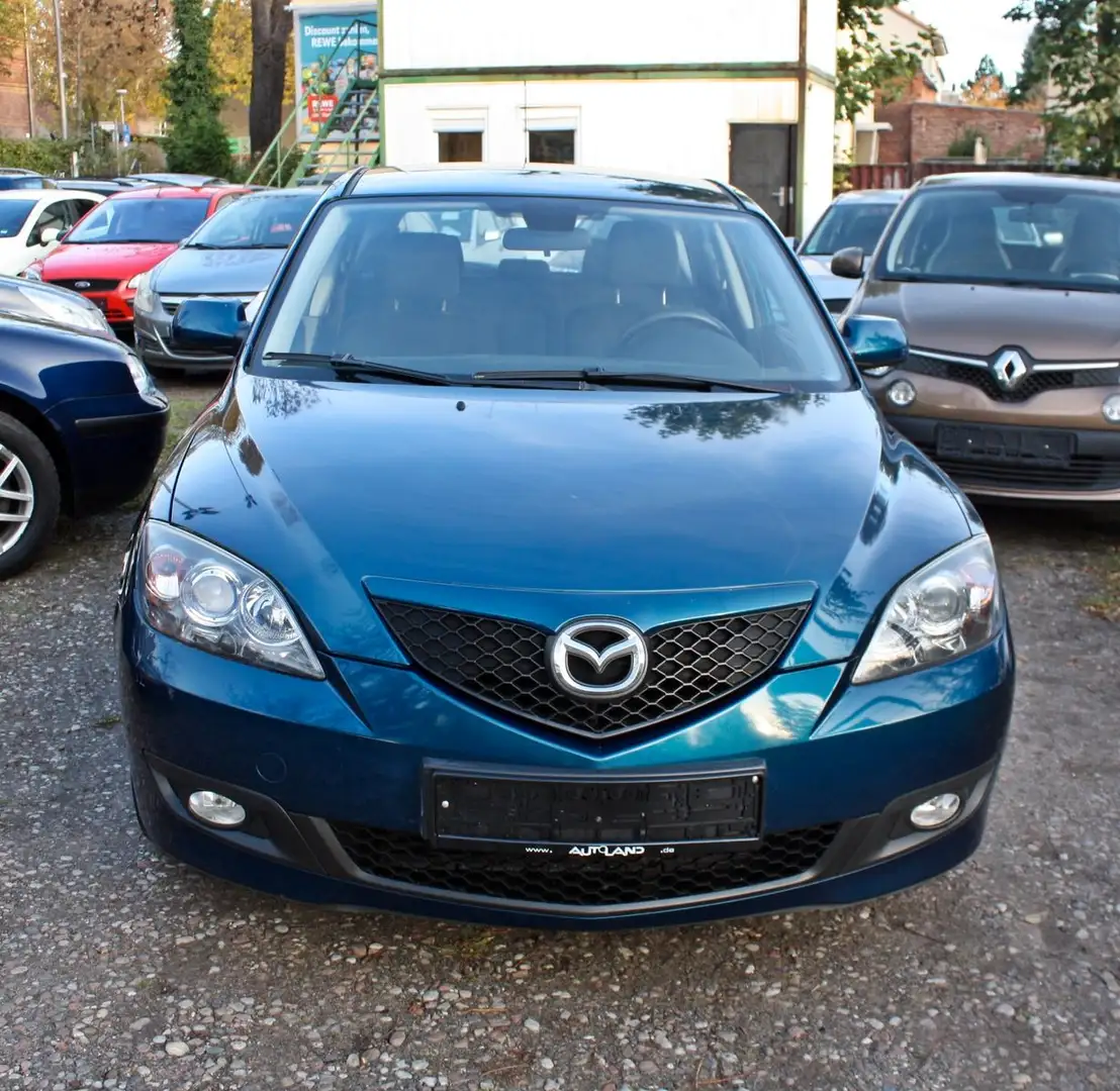 Mazda 3 Lim. 1.6 Sport Comfort / TÜV/AU 10/2027 Blau - 2