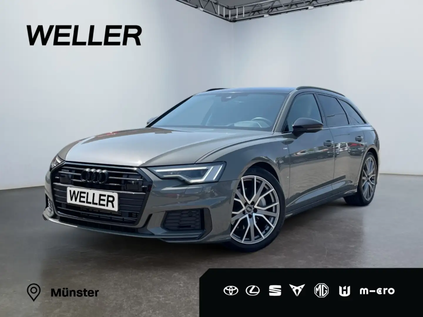 Audi A6 Avant 45 TFSI  S-Line + *Matrix*Pano*360*AHK*Sthz* Grau - 1