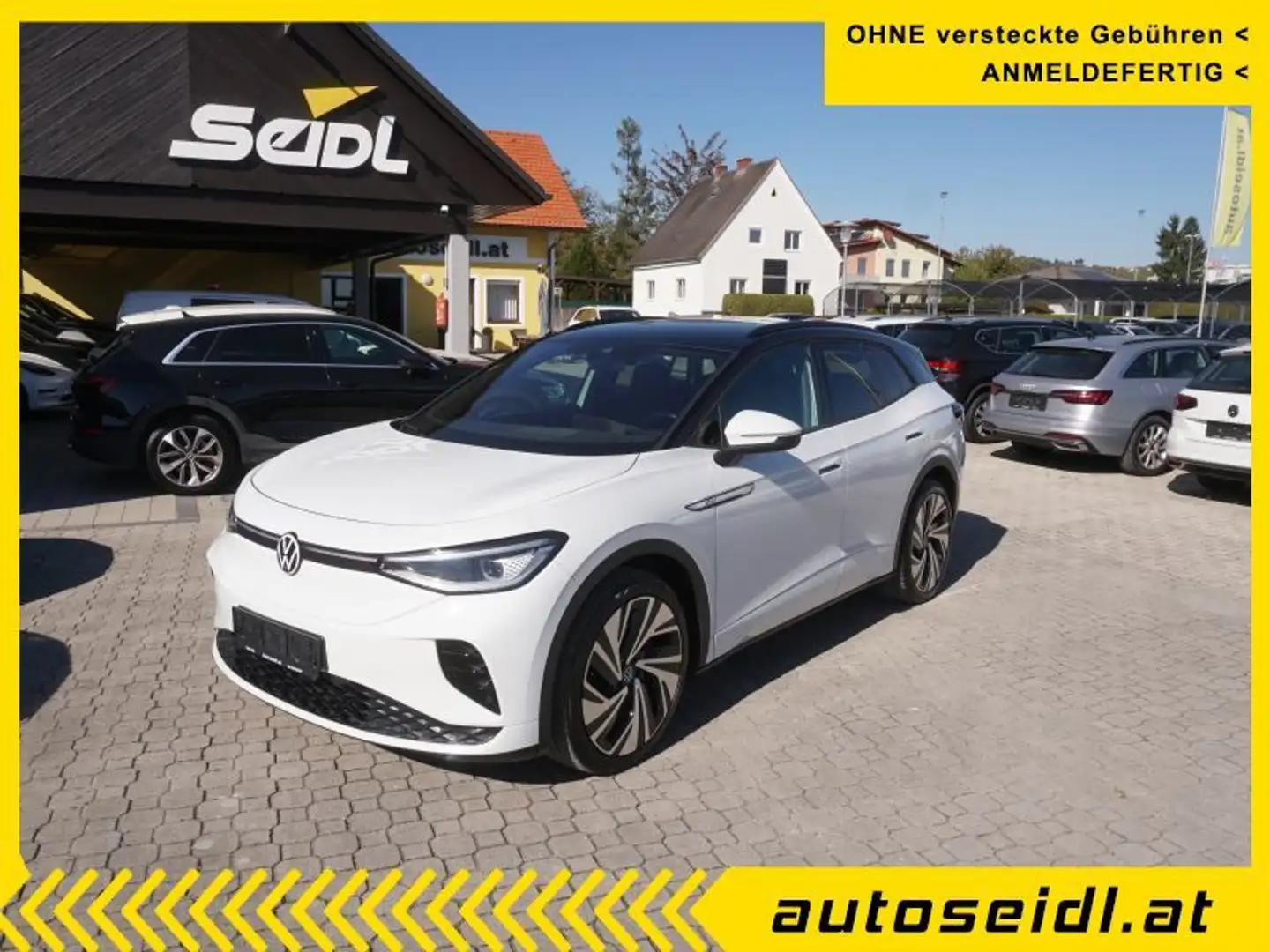 Volkswagen ID.4 GTX 4Motion *AHV+MATRIX+21"ALU* Weiß - 1