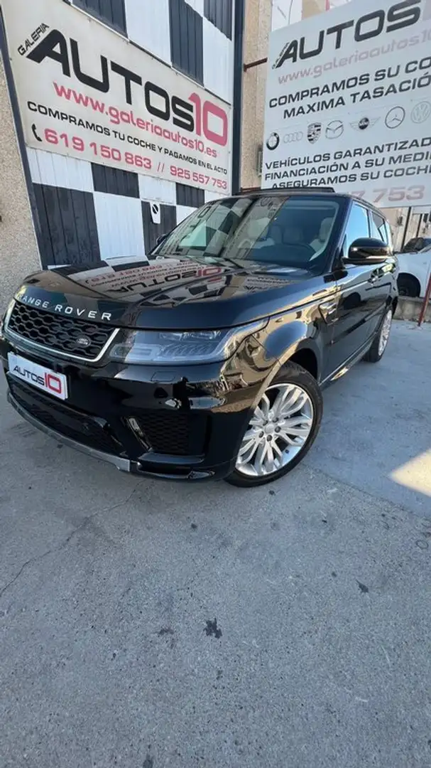 Land Rover Range Rover Sport hibrido enchufable 300 cv Negro - 1