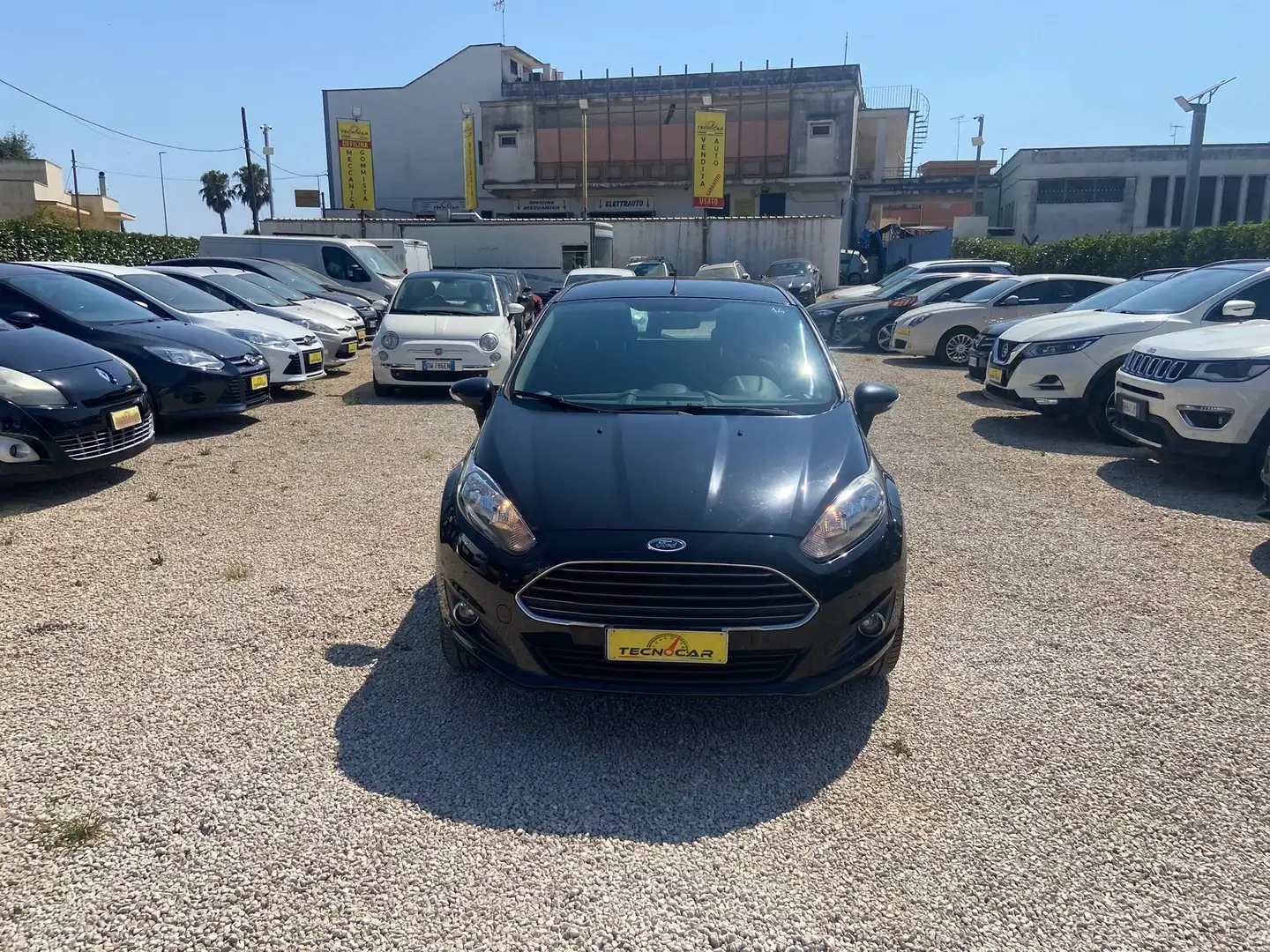 Ford Fiesta Fiesta VI 2013 5p 1.5 tdci 75cv Nero - 1