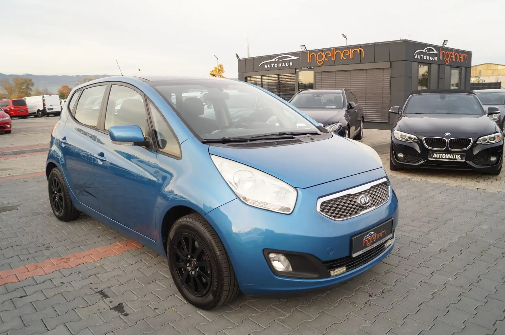 Kia Venga Spirit Klimaaautmatik SHZ PDC Pan-Dach Alu Blau - 1