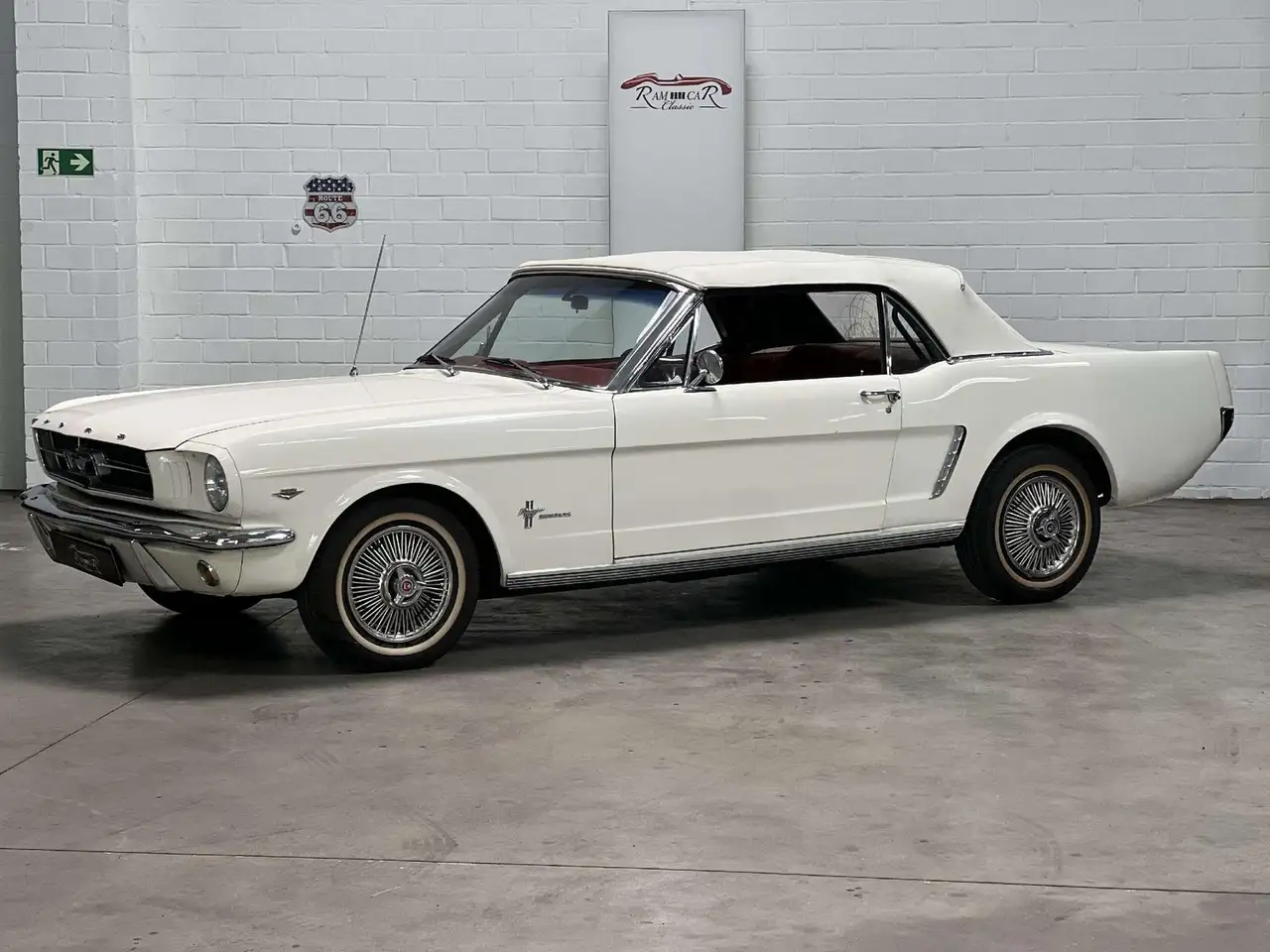 Ford Mustang Cabriolet 1965 V8 TÜV Inspektion NEU, foto 2