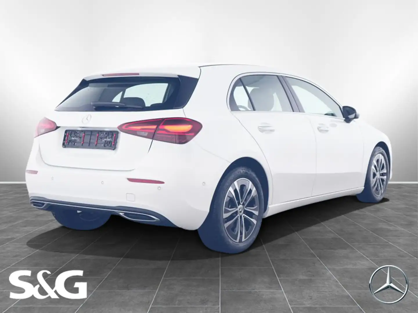 Mercedes-Benz A 180 Kompaktlimousine progressive RüKam+LED bijela - 2