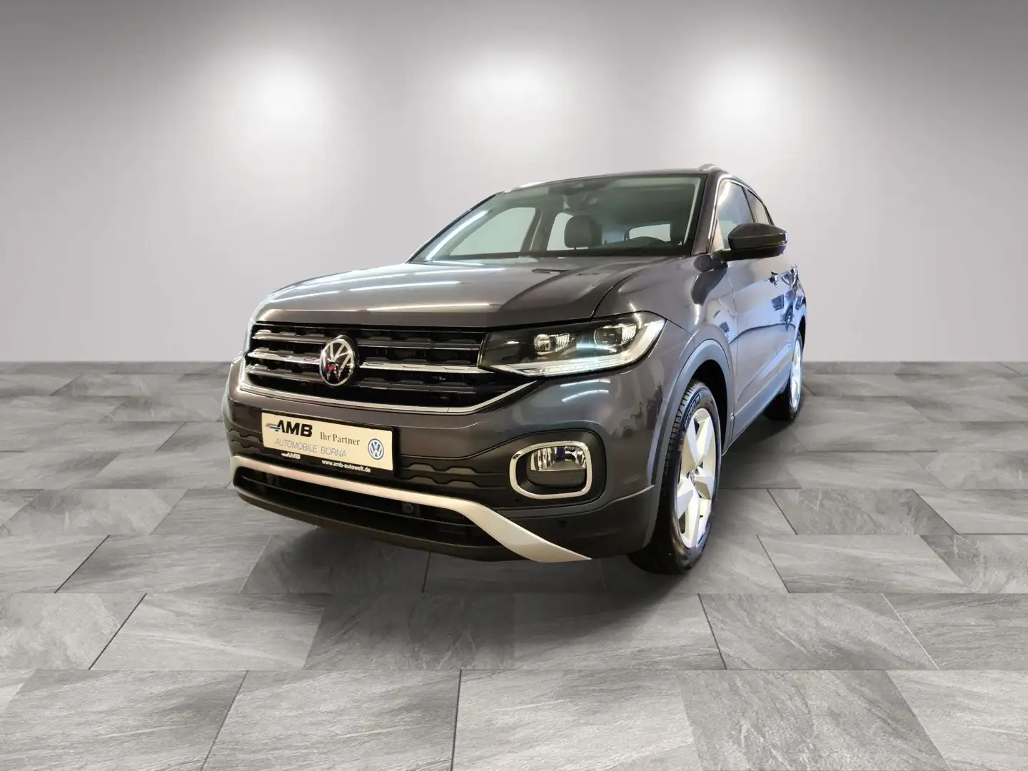 Volkswagen T-Cross Style 1.0 TSI LED/IQ.Drive/Nav/Climatron Grau - 2