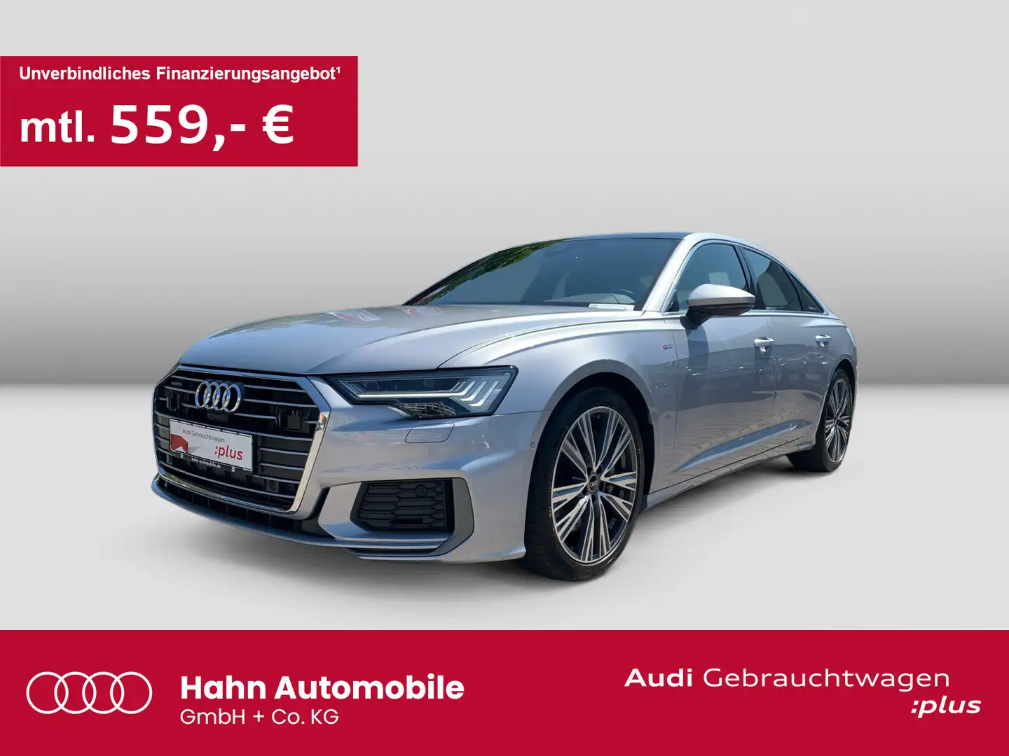 Audi A6 55 TFSI quattro S tronic sport B&O Silber - 1