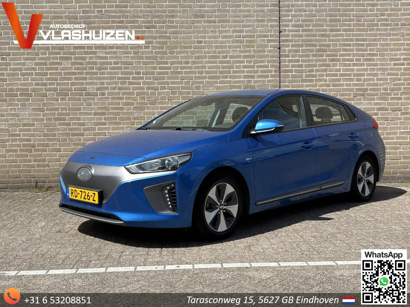 Hyundai IONIQ Comfort EV | € 6.950,- NETTO! | Climate | Cruise | Blauw - 1