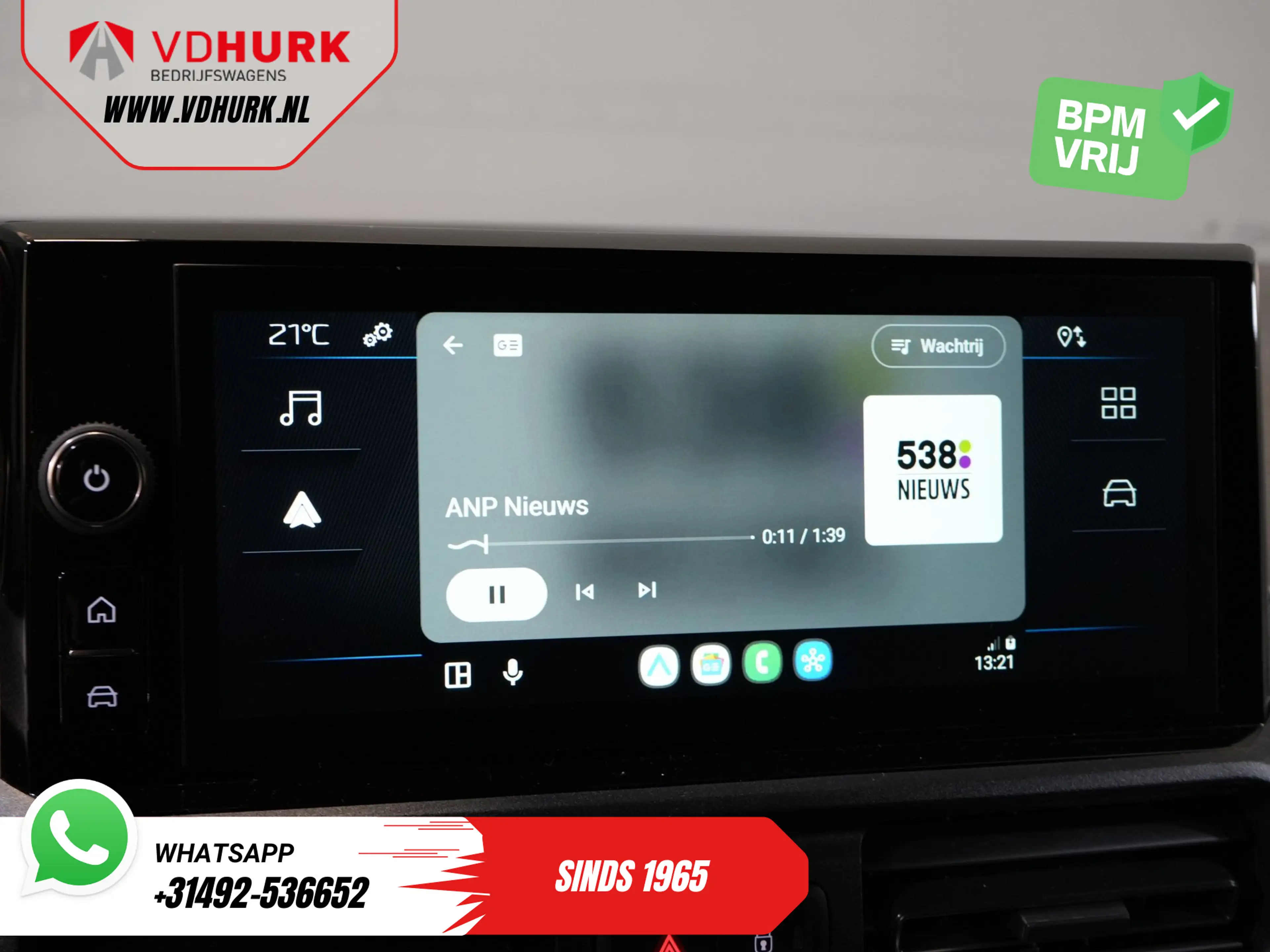 Peugeot Partner 1.5 HDi 130 pk Aut. MARGE NL Auto/ Carplay/ Virtua — photo 23