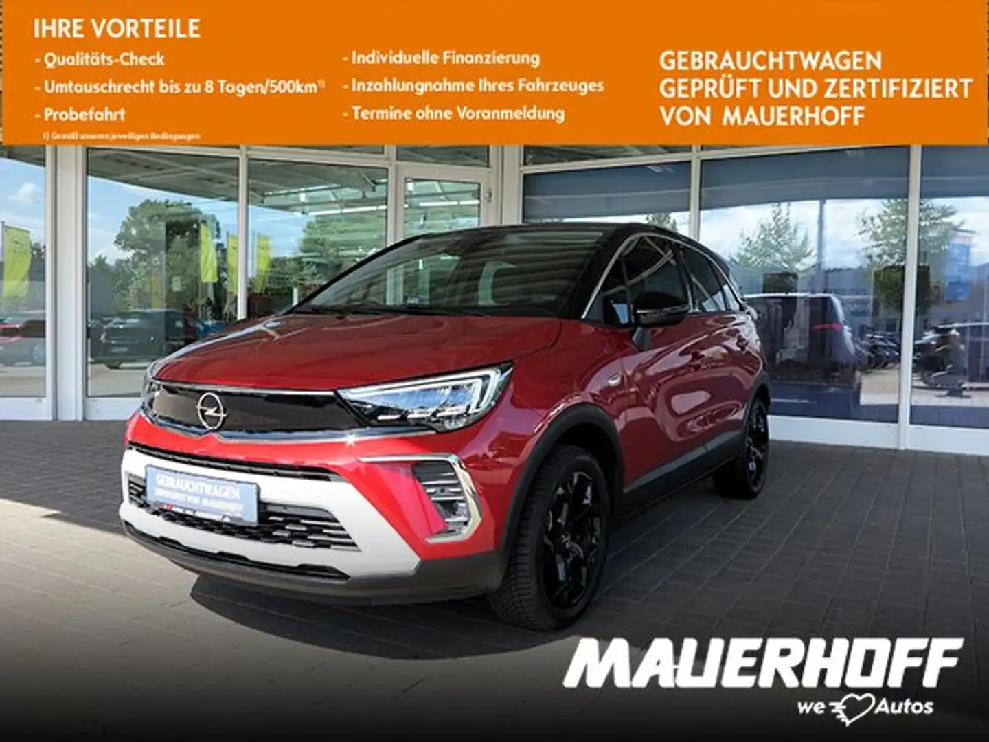 Opel Crossland X Crossland Elegance | Winter-P | Navi | PDC | HSA Rot - 1