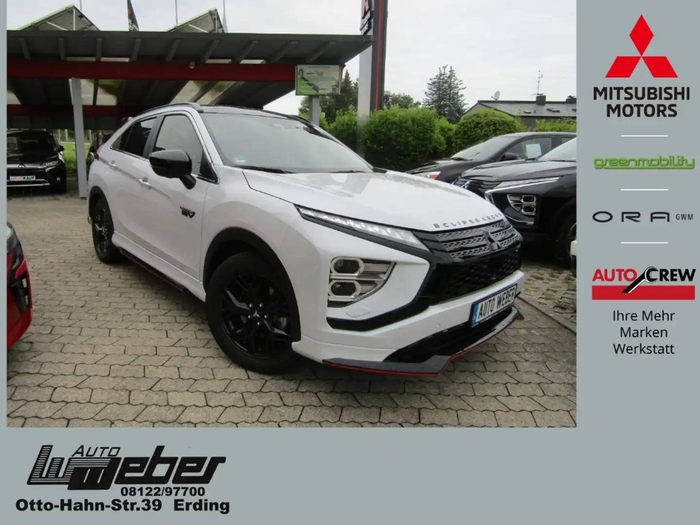 Mitsubishi Eclipse Cross PHEV 2.4 MIVEC Top 4WD LED ACC LEDER PANORAMA Weiß - 1