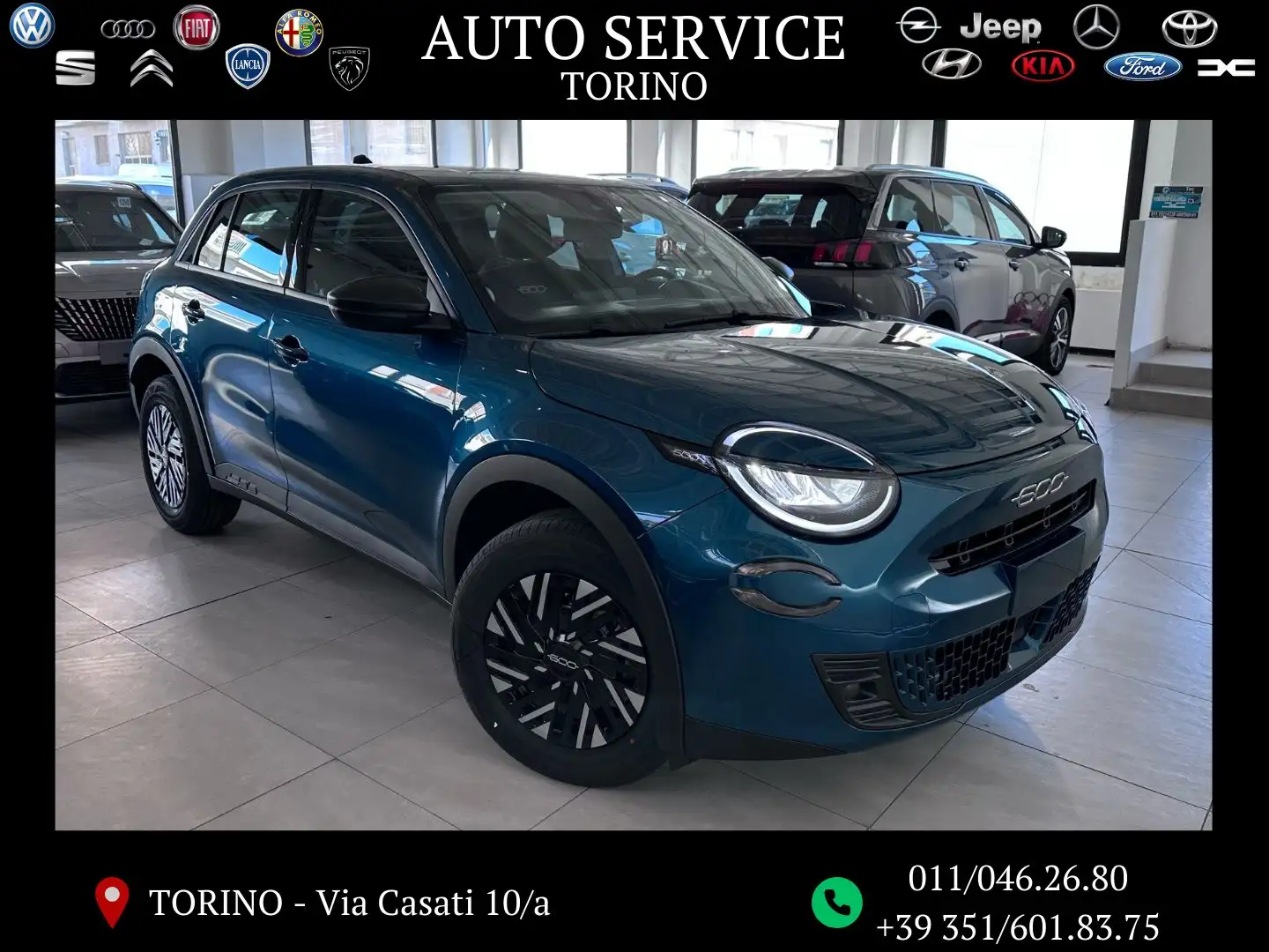 Fiat 600 600 1.2 hybrid 100cv auto MY25 PRONTA CONSEGNA Blu/Azzurro - 1