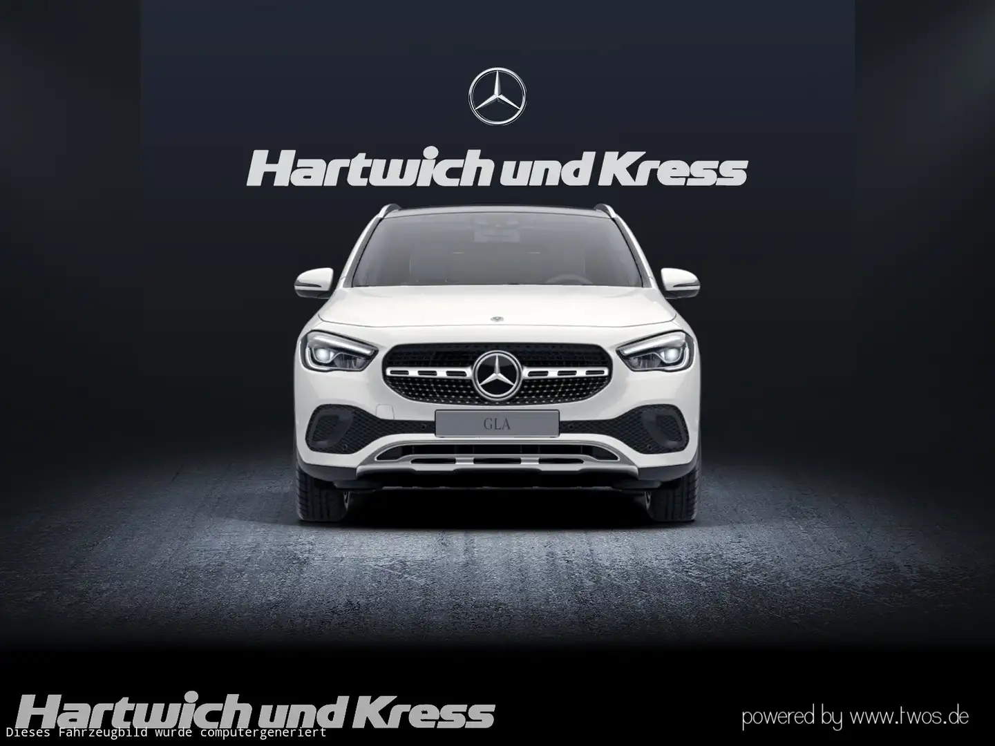 Mercedes-Benz GLA 200 GLA 200 Progressive+LED+Pano+Kamera+FernlichtAss+ Weiß - 2