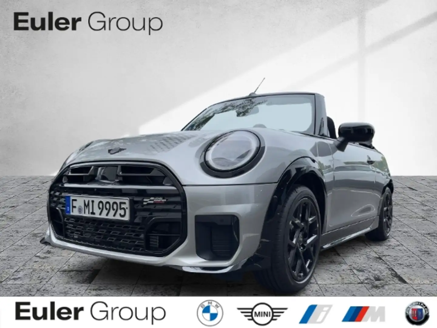 MINI Cooper Cabrio JCW Trim  17 Zoll-LM LKR-HZG el.Sportsitze H/K Sou Silber - 1