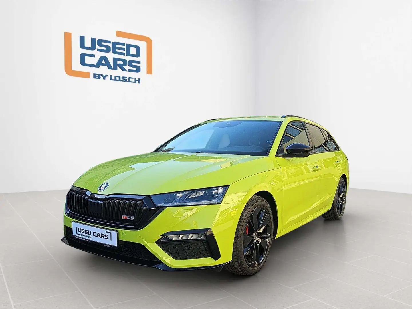 Skoda Octavia RS+DSG+LED+NAVI+DIGI+ Groen - 1