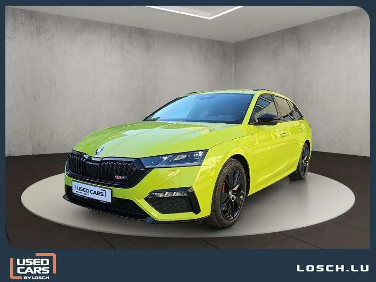 Skoda Octavia RS+DSG+LED+NAVI+DIGI+ Groen - 1