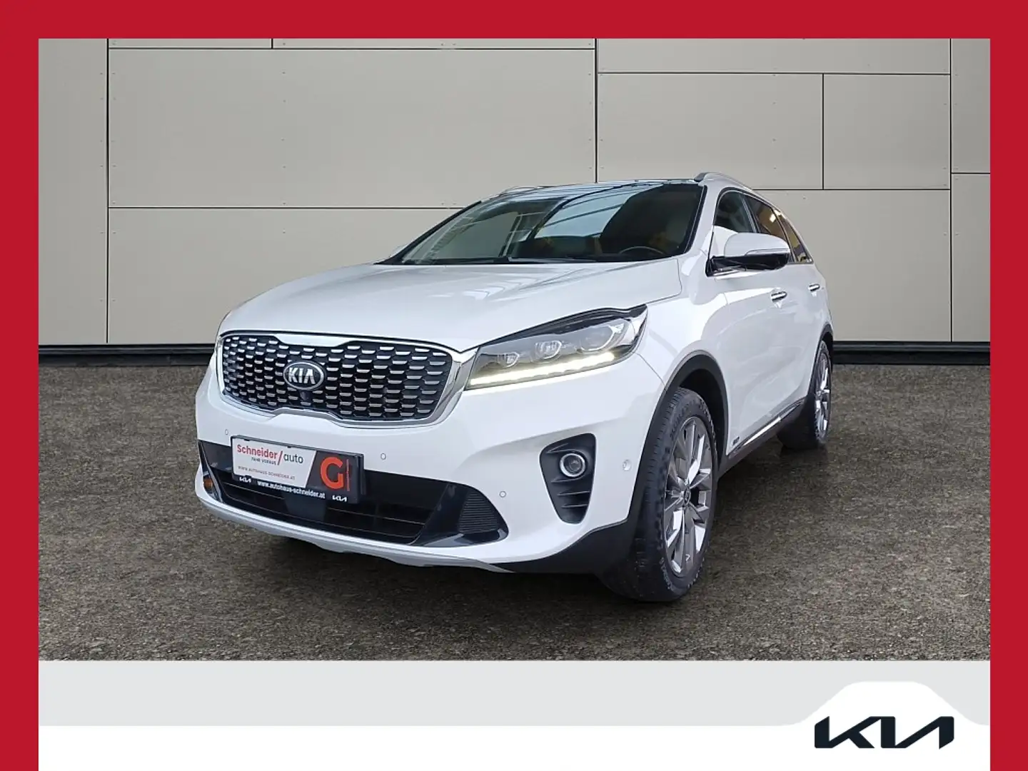 Kia Sorento 2,2 CRDi SCR AWD Platin Aut. Weiß - 1