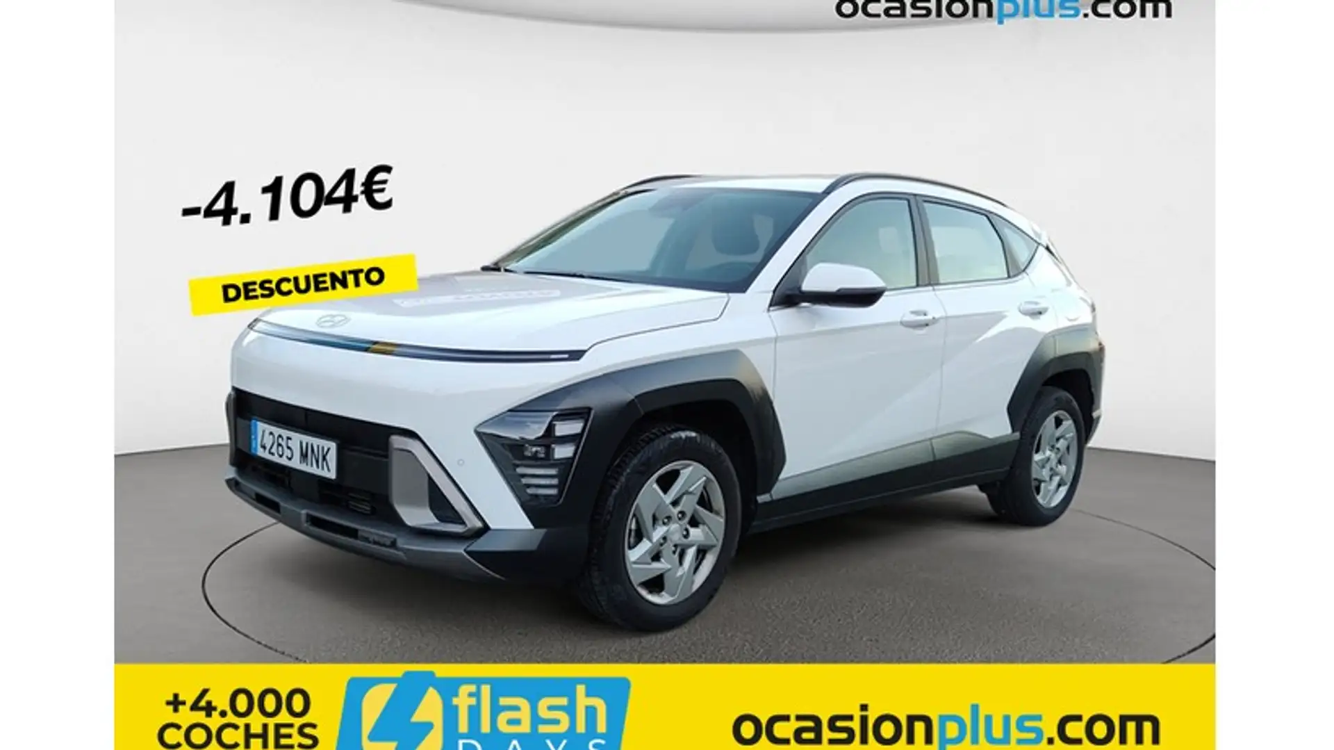 Hyundai KONA 1.0 TGDI Flexx 4x2 Blanc - 1