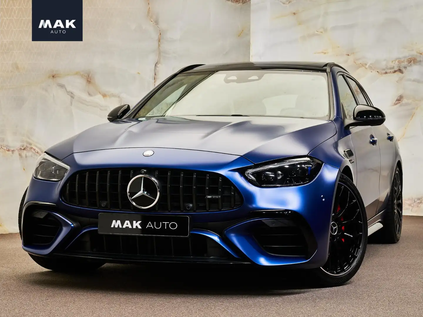 Mercedes-Benz C 63 AMG Estate S E Performance, MANUFAKTUR, pano, Burmeste Blauw - 1