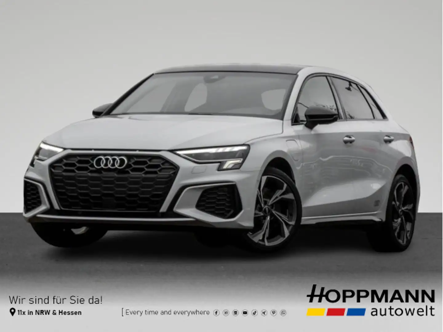 Audi A3 45 TFSIe S-LINE PANO E-HECKKLAPPE O Weiß - 1